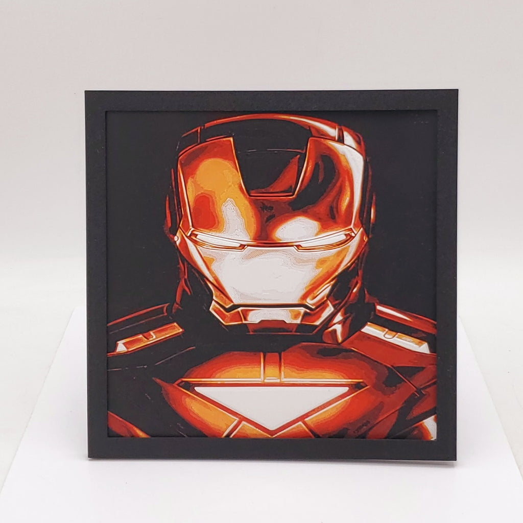 3D Printed Iron Man Wall/Shelf Decor