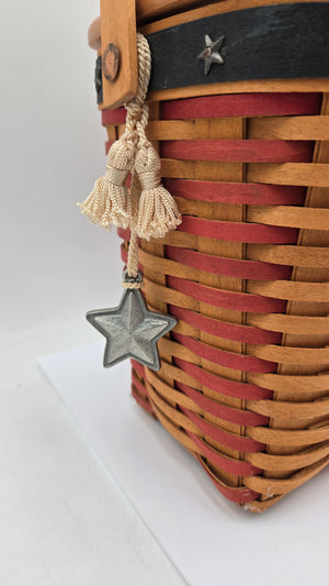 Longaberger Collectors Club 2001 Whistle-Stop Basket (100 Tickets Available)