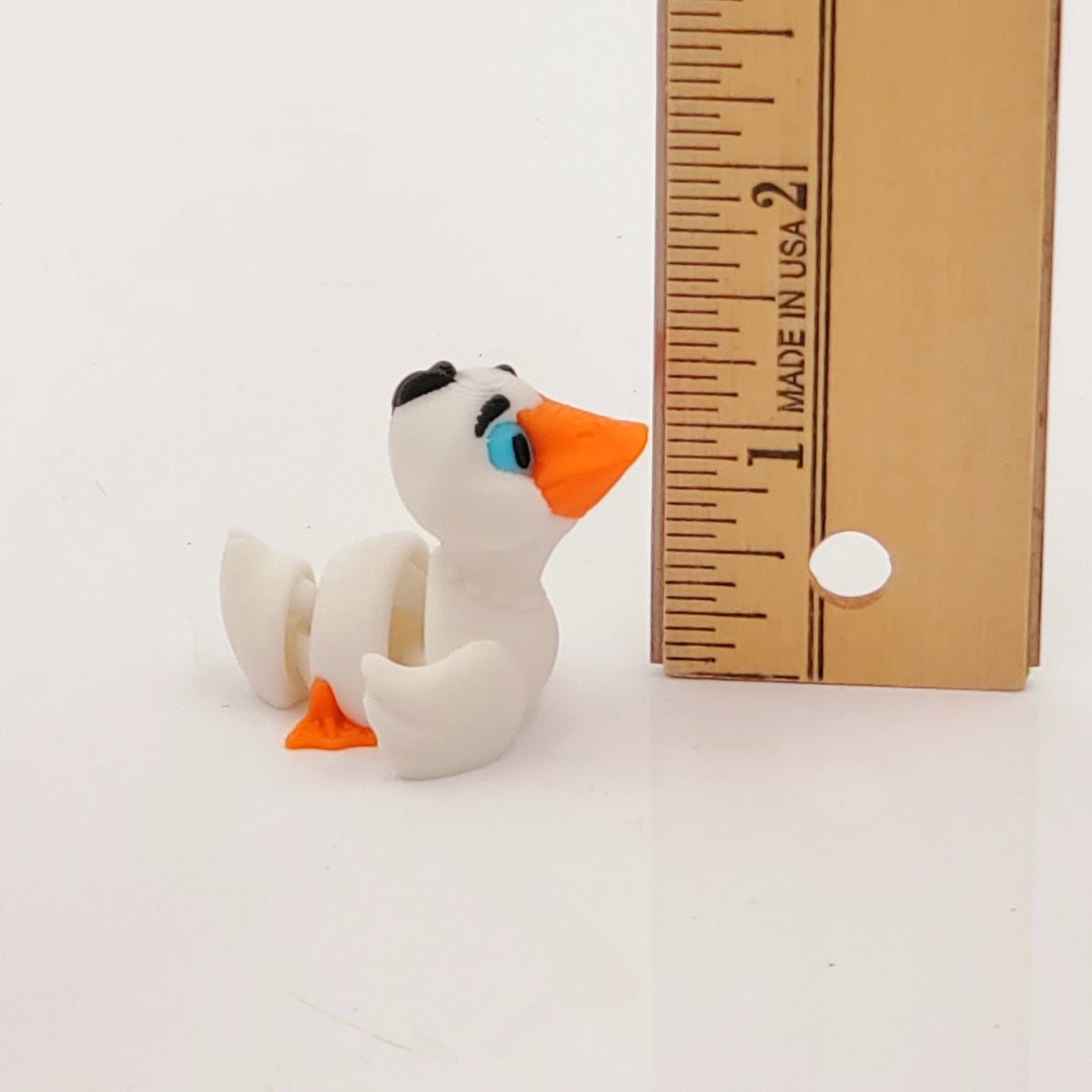 White Goose 3D Printed Pocket Pet