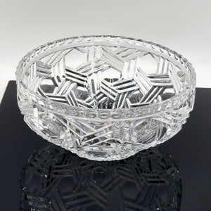 Beautiful Crystal Intricate Cut Bowl