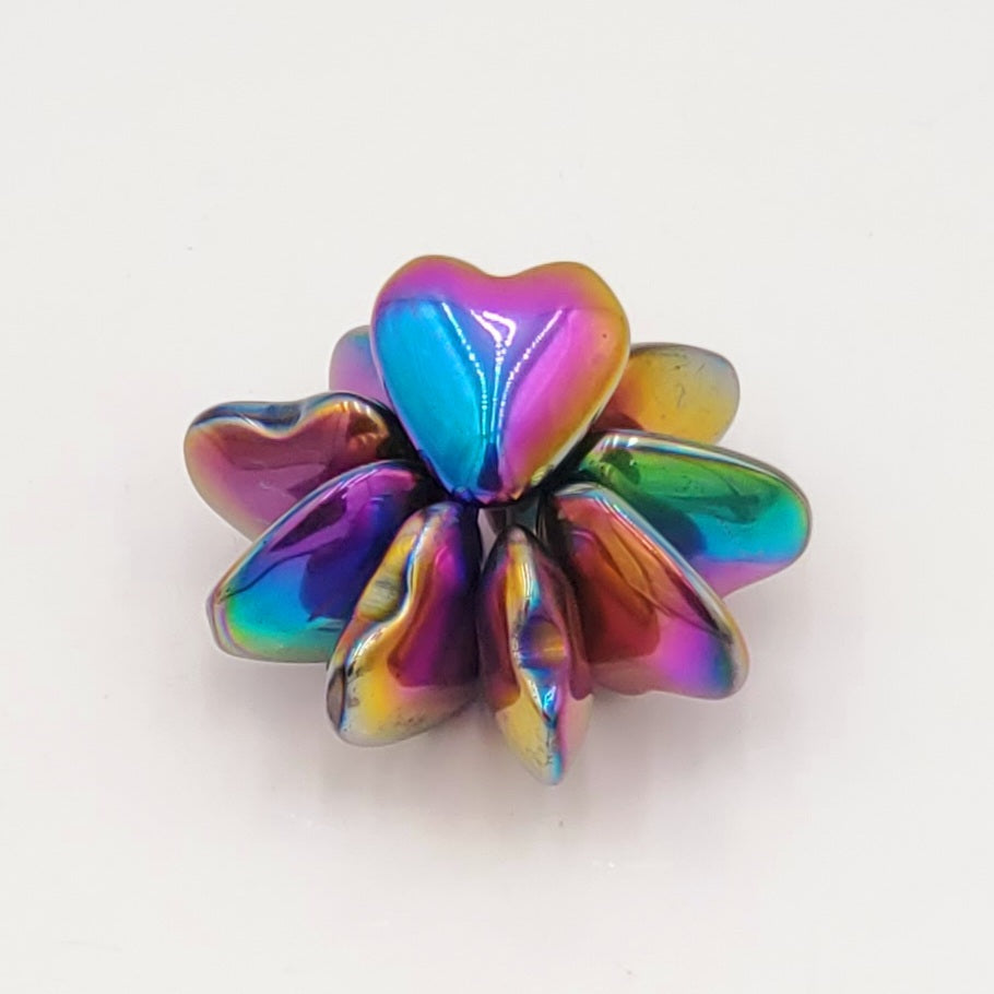 Magnetic Iridescent Heart