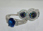 Sterling Silver .925 Size 5 Set of 2 rings  (100 Tickets Available)