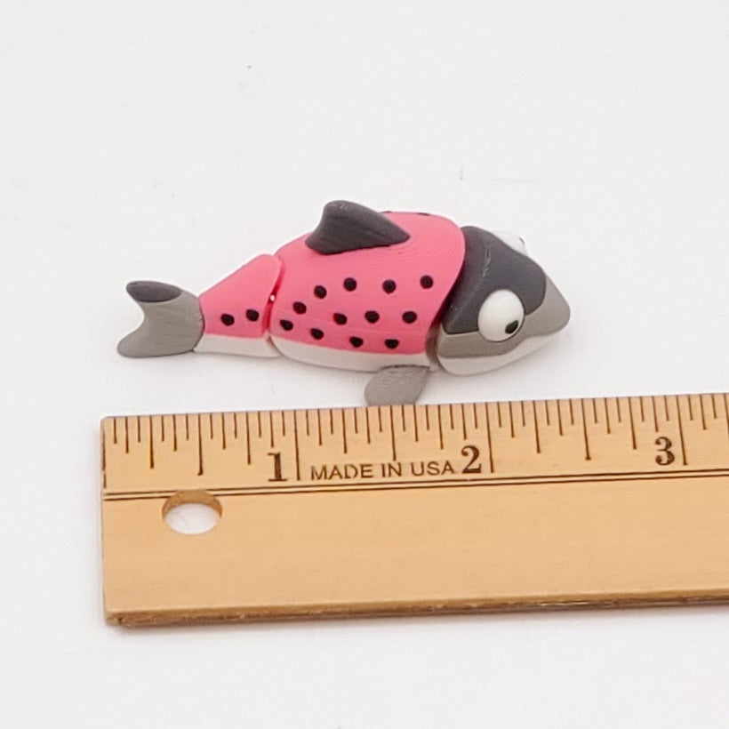 Salmon Fish-3D Printed Pocket Pet