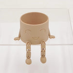 Tan Happy Cup Shelf Sitter - 3D Printed