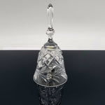 Beautiful Clear Cut Crystal Bell