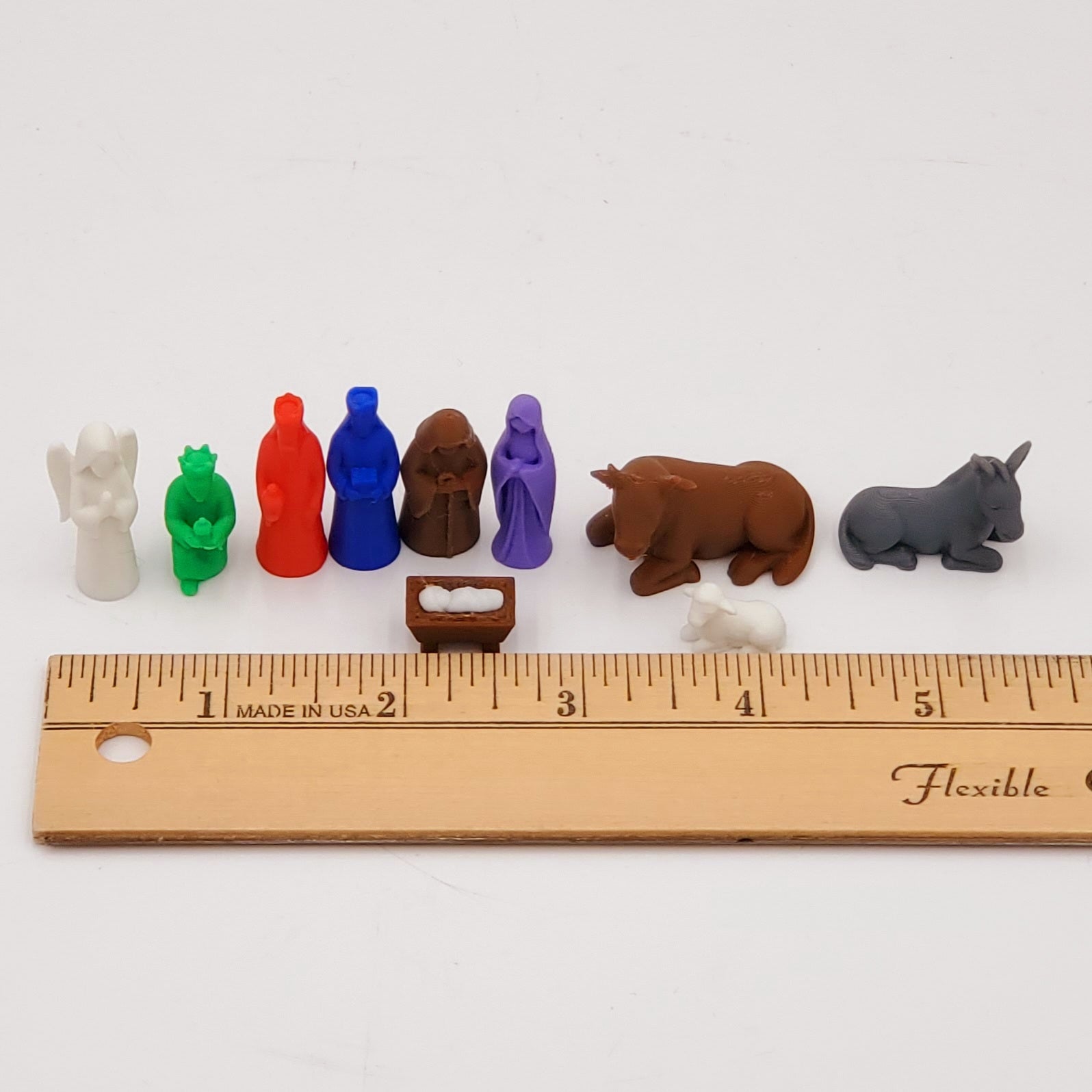 Tiny Nativity Scene 3D Printed
