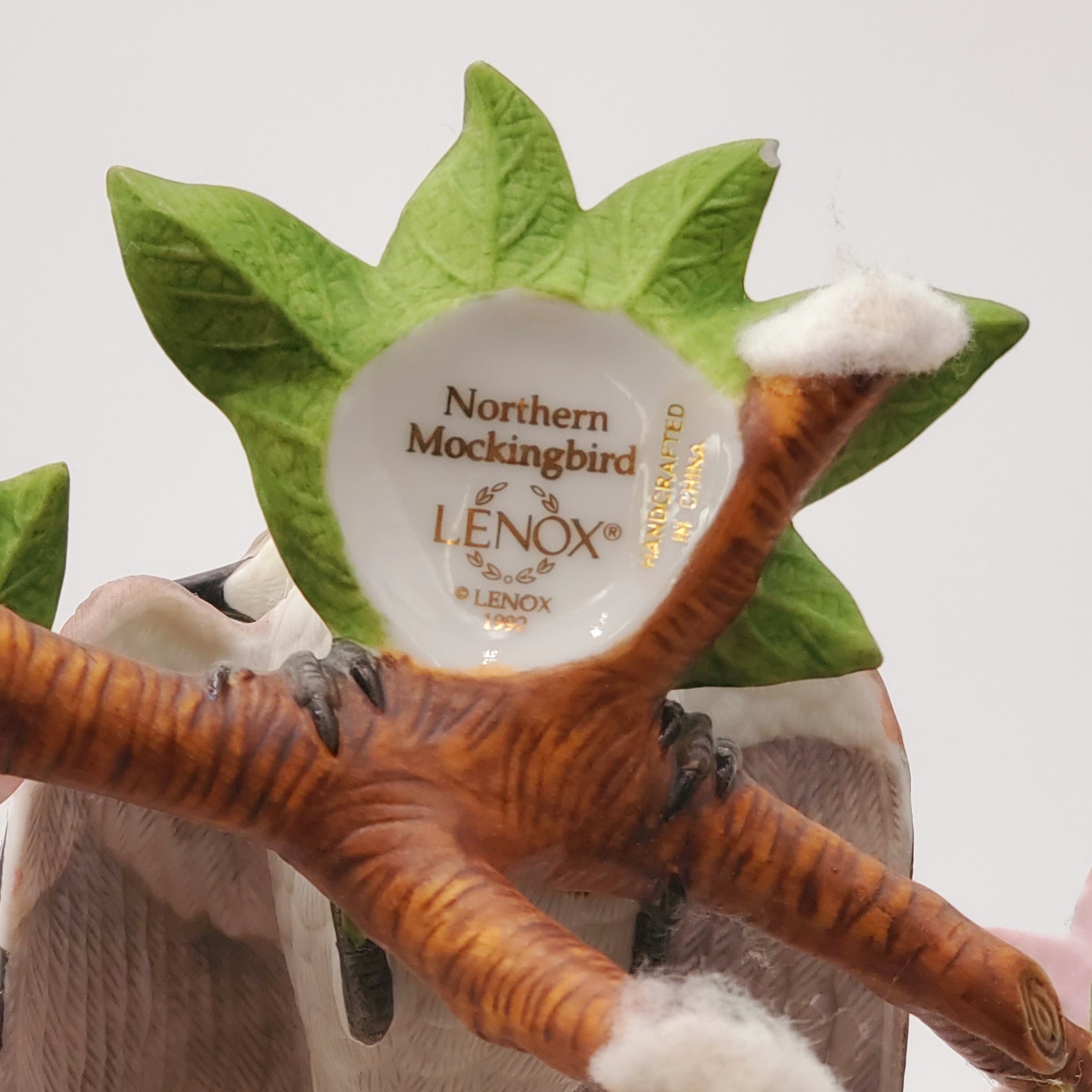 1992 Lenox Northern Mockingbird Porcelain Figure