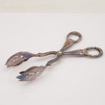 Vintage GORHAM HERITAGE Silverplate 7" Salad/Pastry Tongs
