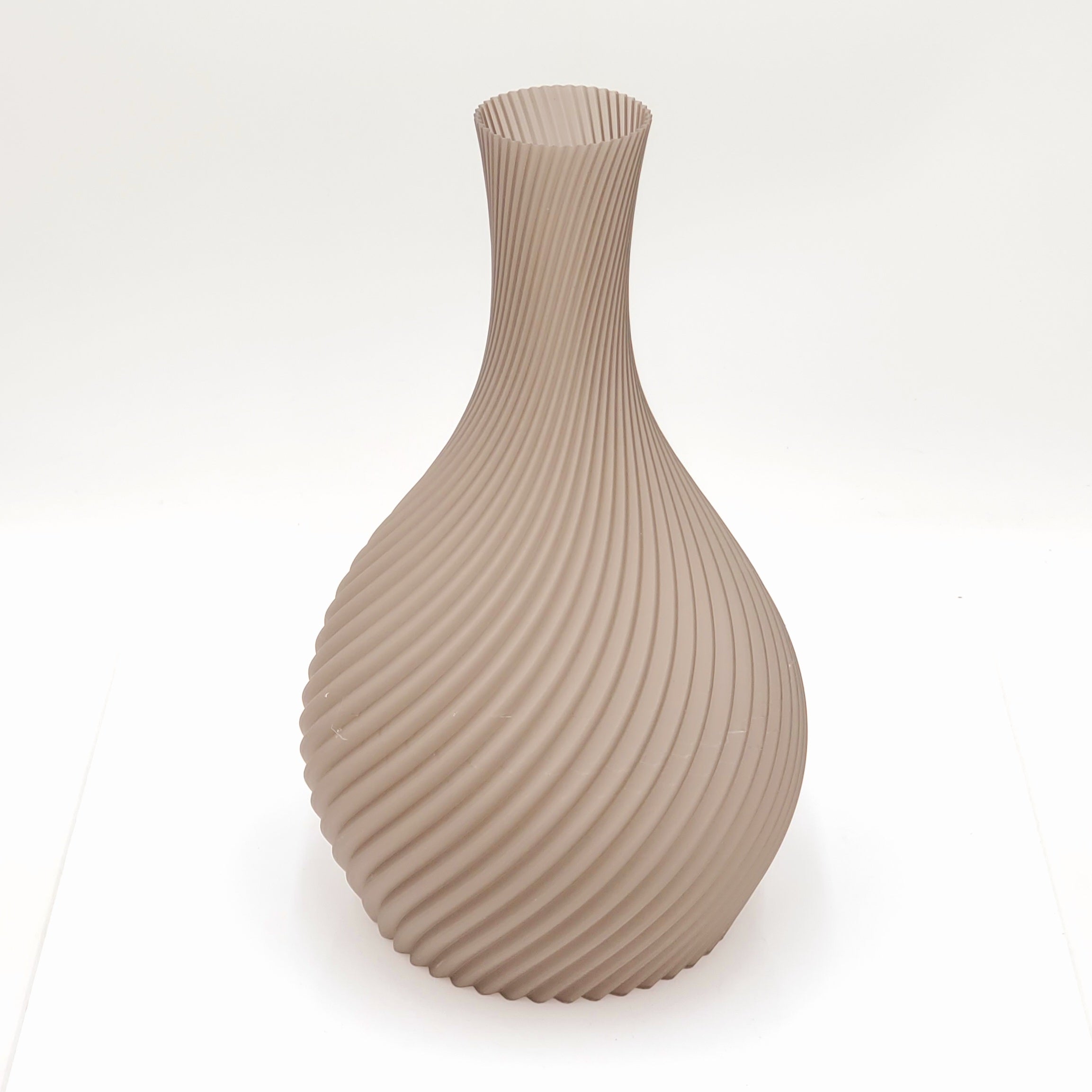 Grey Vase-3D Printed