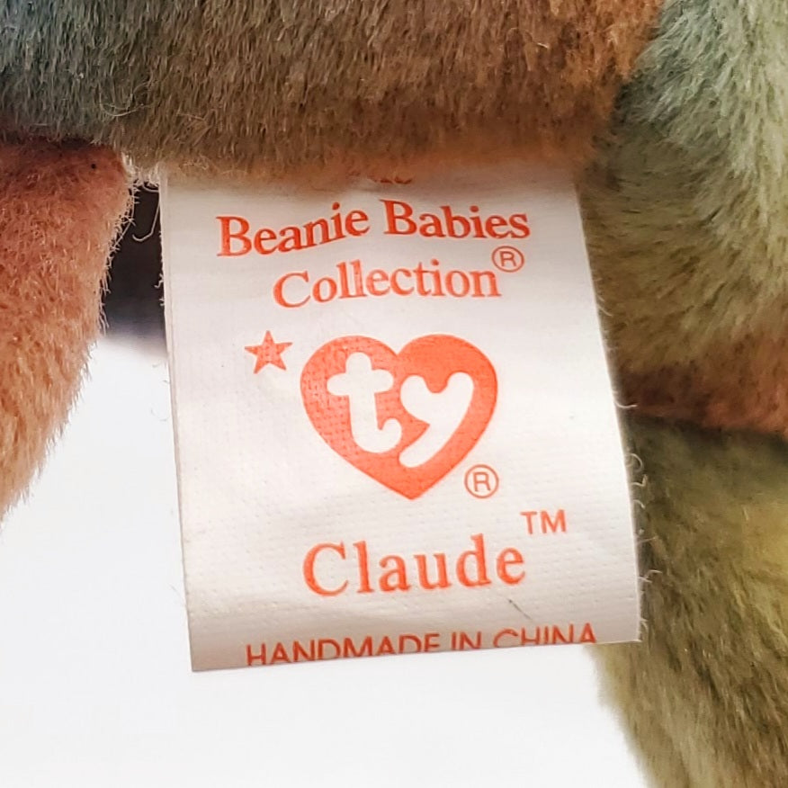 1996 Beanie Babies 3 Pack-Scoop the Pelican, Jolly the Walrus and Claude the Crab