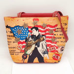 Vintage Elvis Presley Patriotic Purse