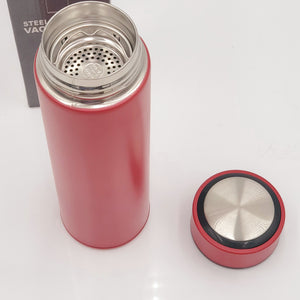 Red Vacuum Sealed Stainless Steel Tumbler