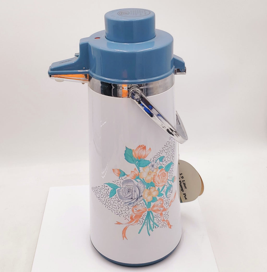 1.9 Liter Thermal Floral Pump Pot