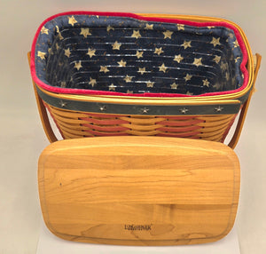 Longaberger Collectors Club 2001 Whistle-Stop Basket (100 Tickets Available)