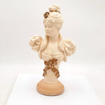 Vintage Chalkware Lady's Bust Statue