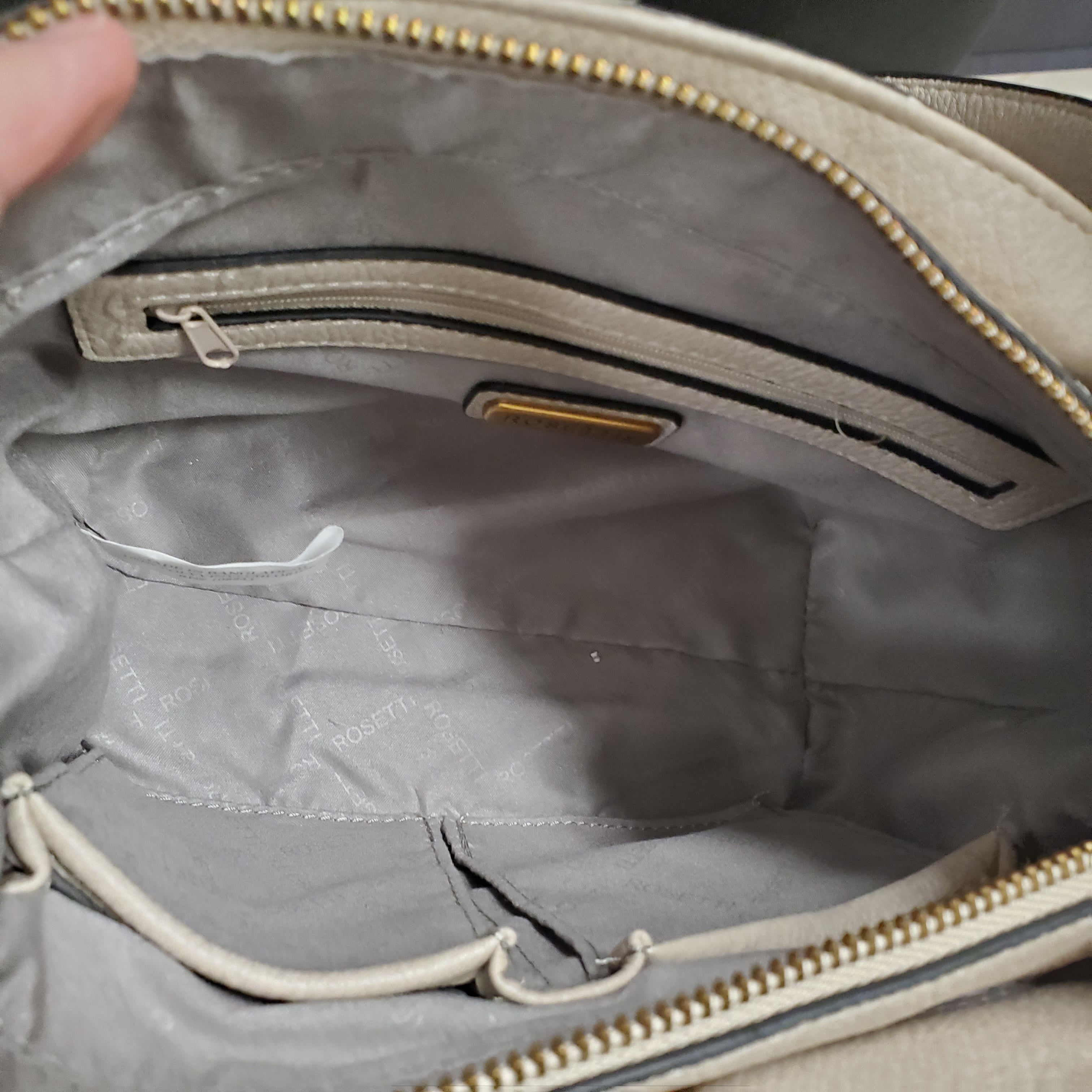 Masha Mini Satchel Sand Grey Purse