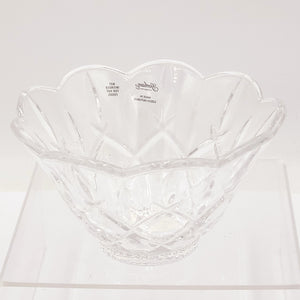 Gorham Lady Anne 5 1/2 inch Full Lead Crystal Bowl made in Czech Republic