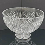 Waterford Crystal Wedding Heirloom 8" Footed Bowl