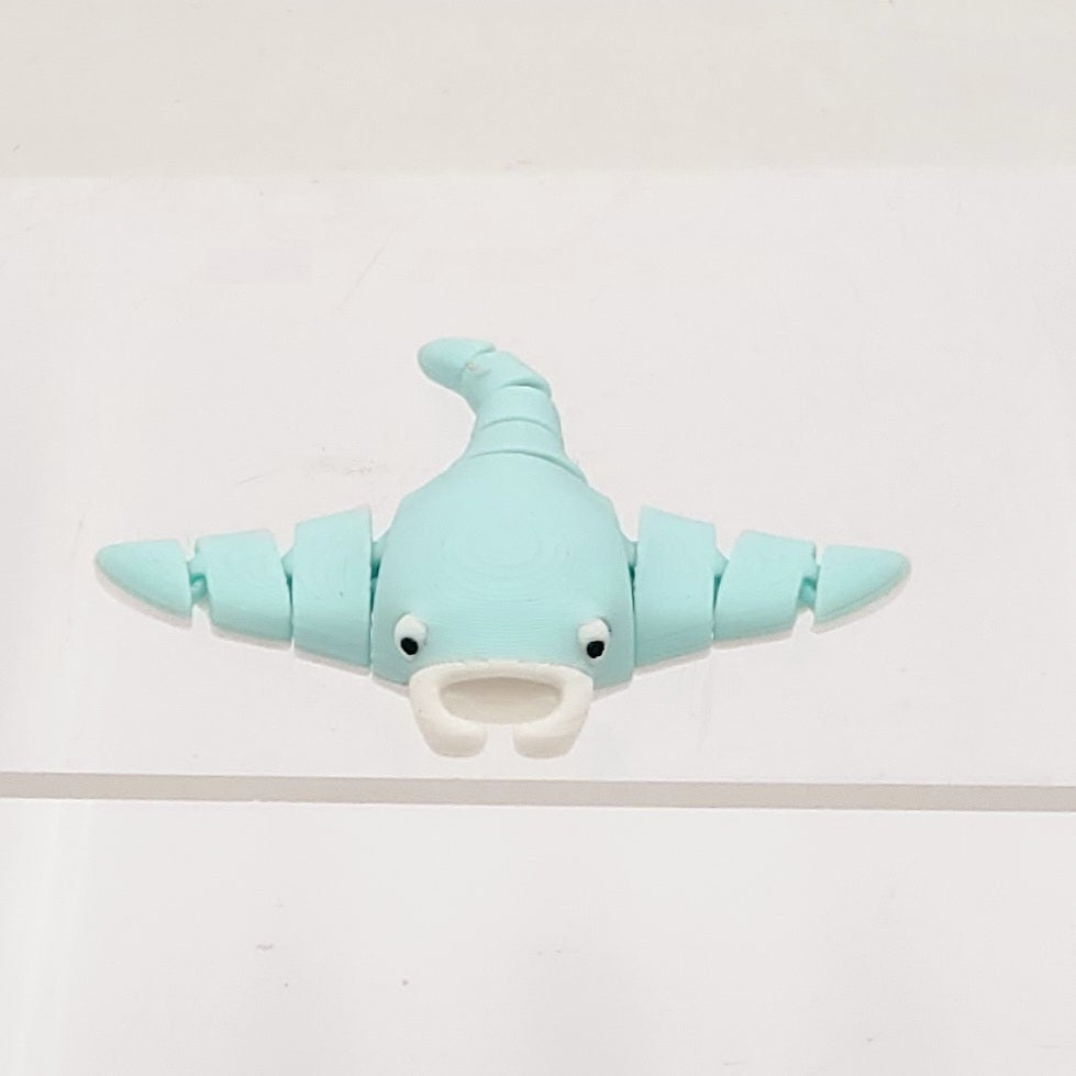 Manta Ray Pocket Pet -3D Printed