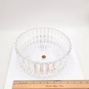 Cristal d'Arques France Genuine Lead Crystal Glass Montparnasse Serving Bowl with Original Box!