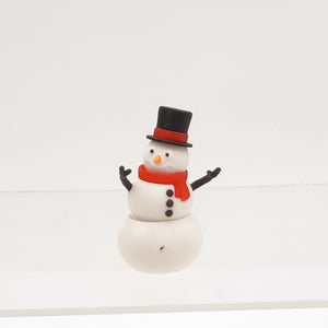Christmas Snowman Pocket Pet-3D Printed