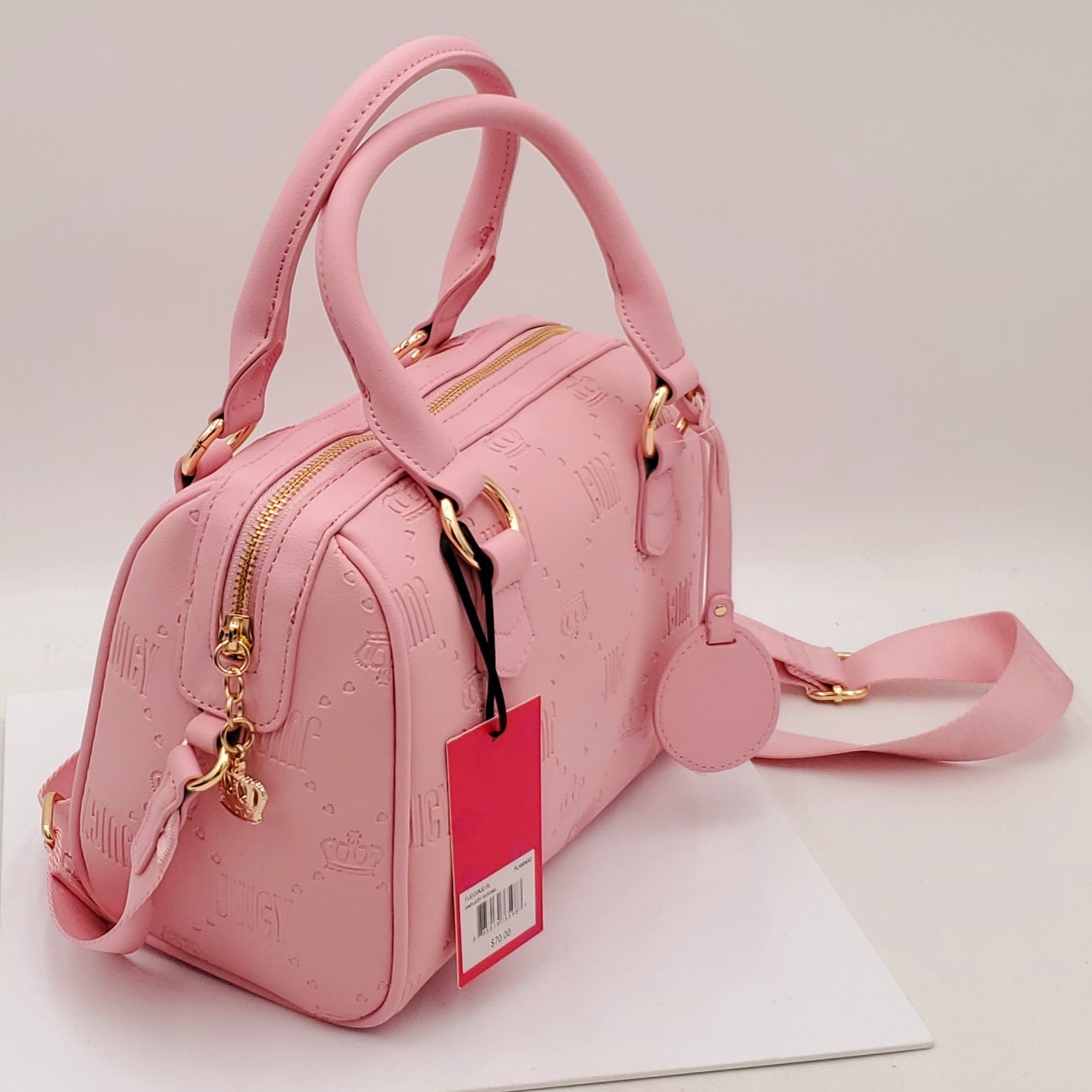 Simplicity Satchel-Flamingo Pink- Purse