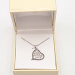Heart-Love Silver Necklace