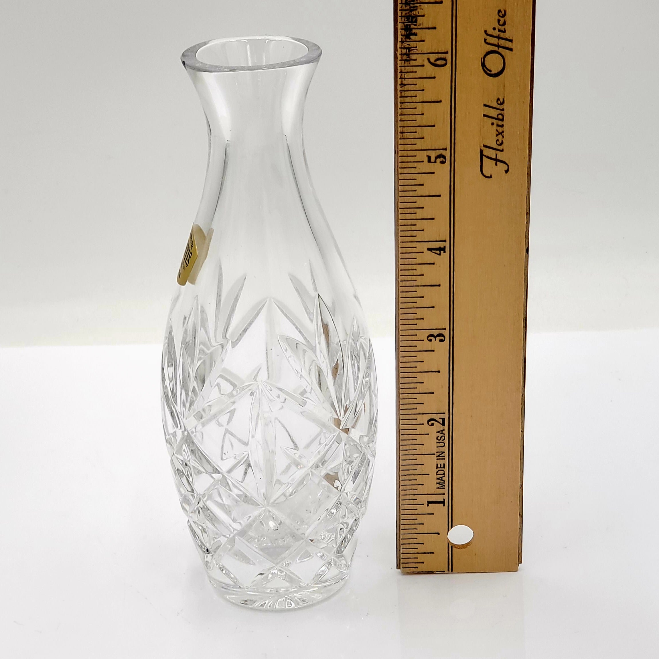 Atlantis Full Lead Crystal Vase- Made in Portugal