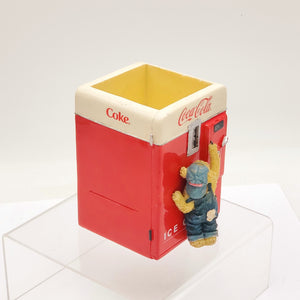 Billy's Catch-All Basket-Boyds Bears Resin #919922 Coca-Cola Exclusive