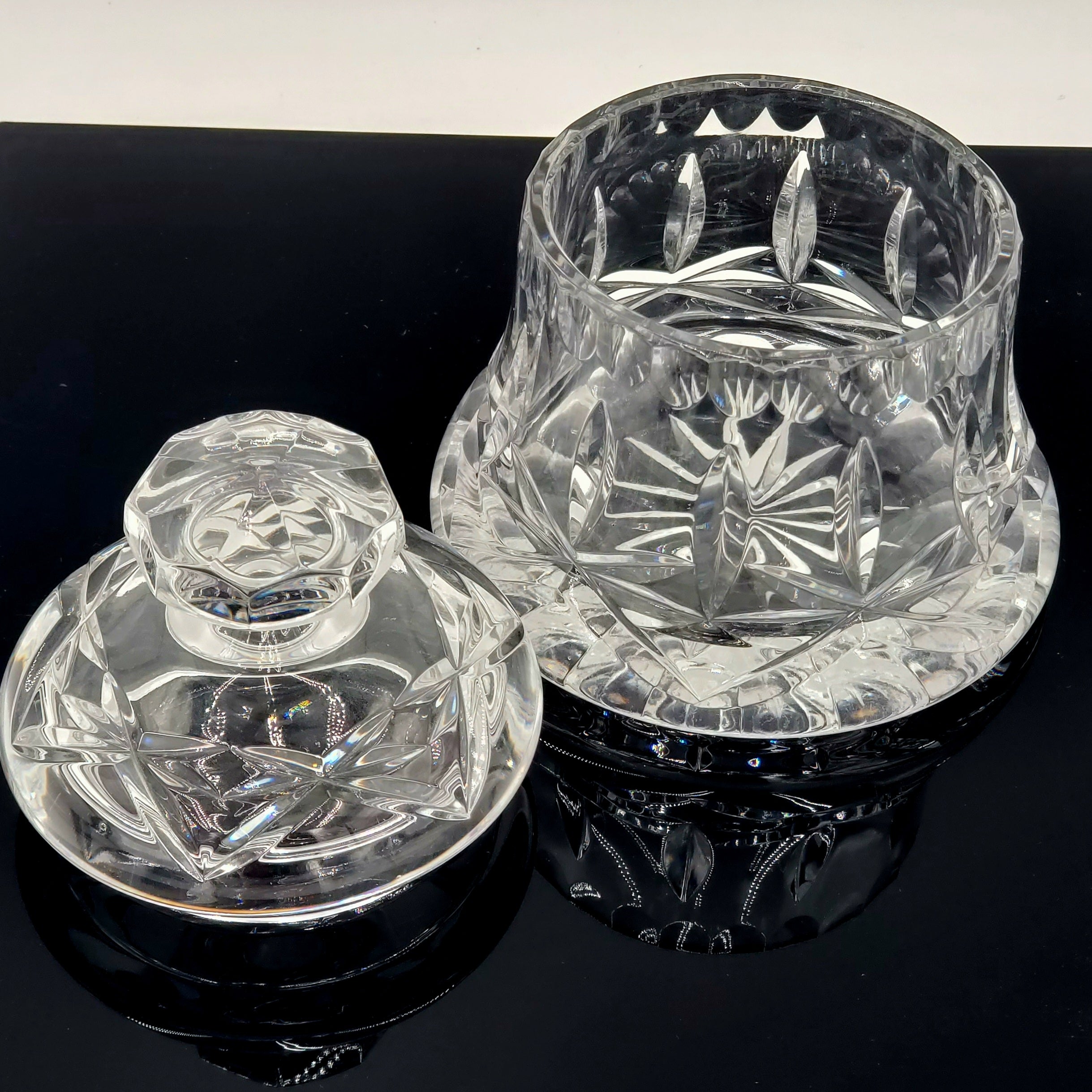 Crystal Covered Candy Dish