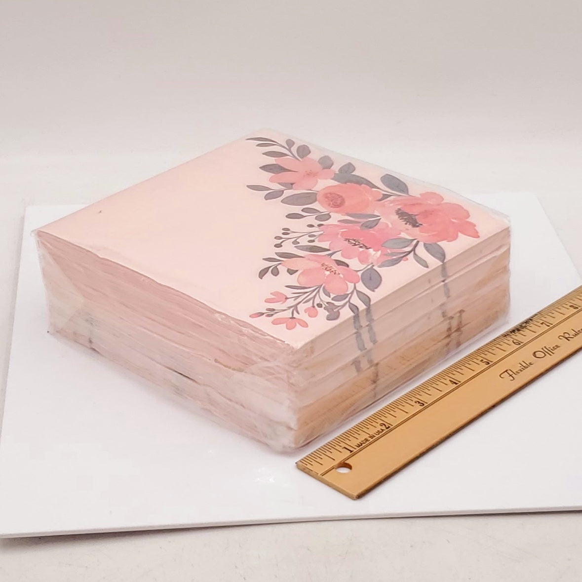 100 pc Floral Paper Napkins 2 Ply- Wild Flower Disposable Napkins