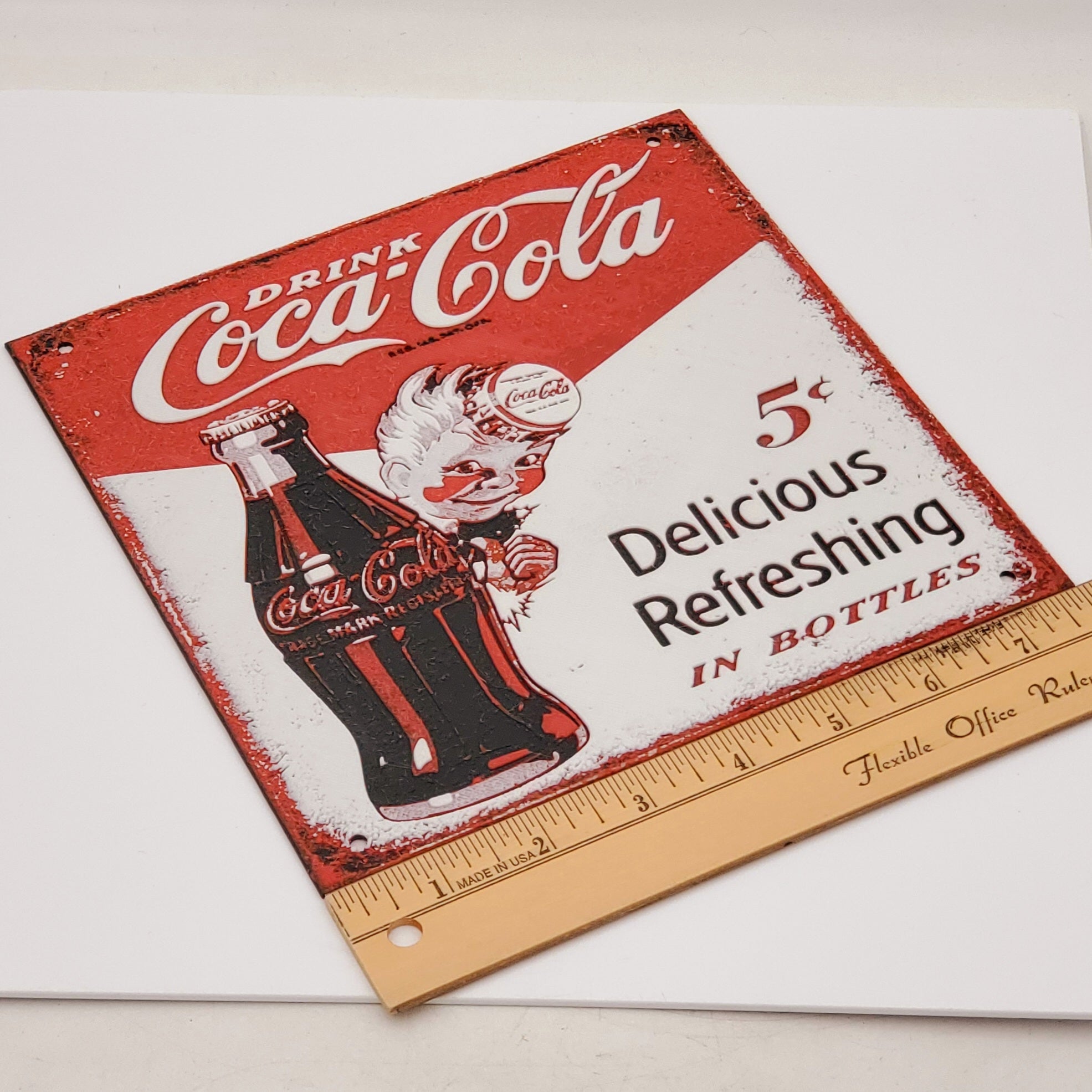 Drink Coca-Cola Wall/Shelf Decor 3D Printed