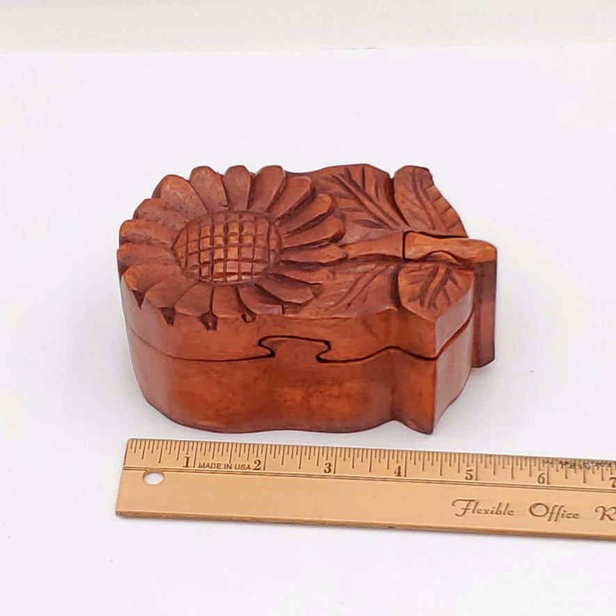Flower Puzzle Box