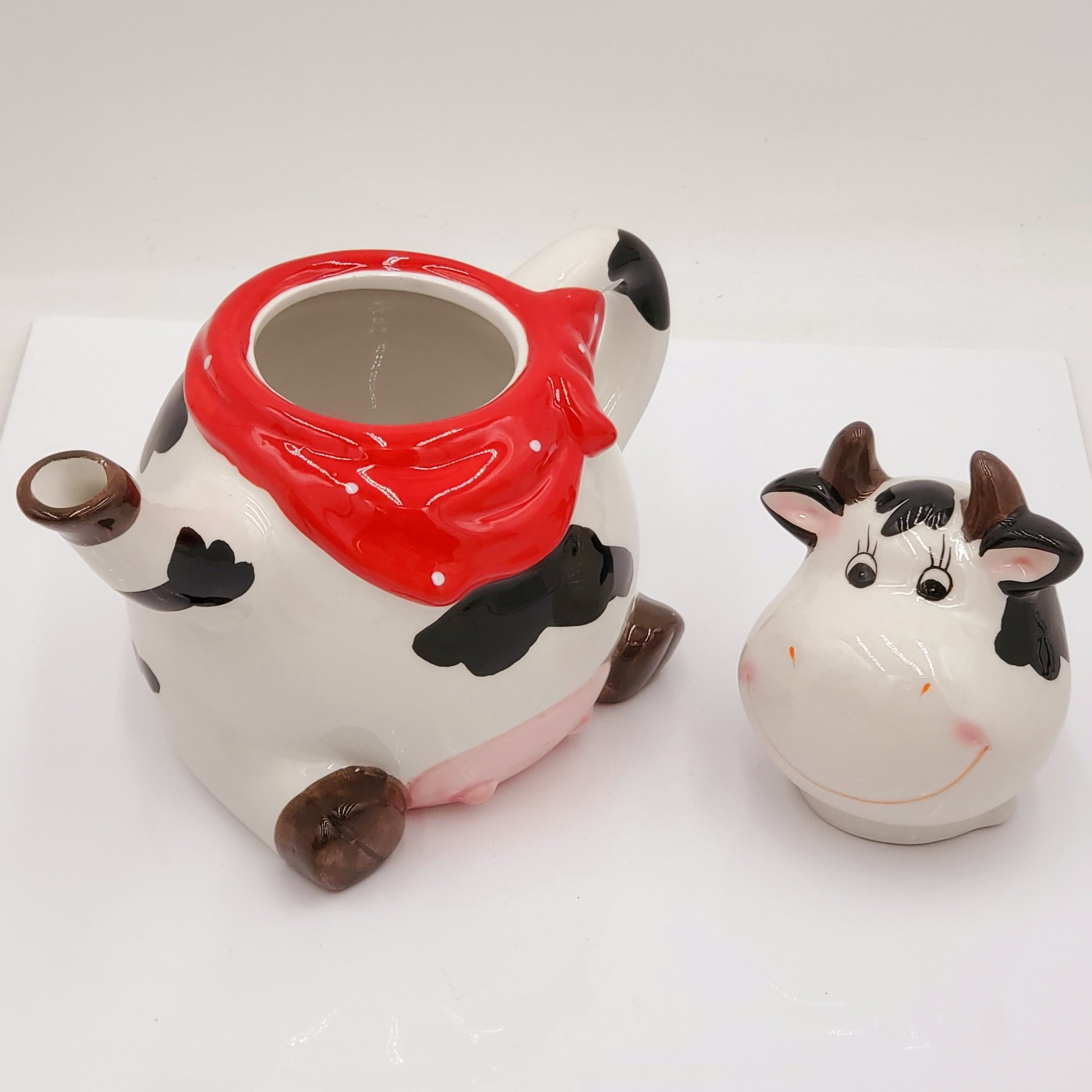 Bonita Home Ceramic Cow Teapot
