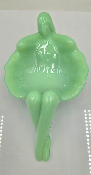 Jadeite "Bathing Beauty" Trinket Dish (45 Tickets Available)