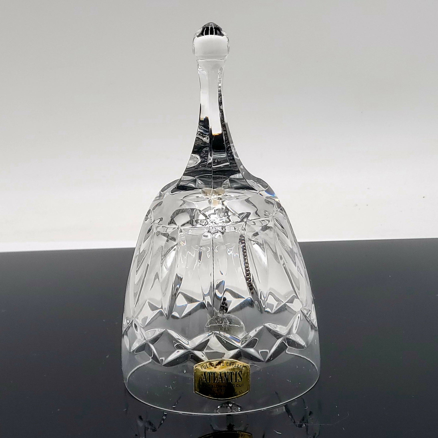 Atlantis Crisal Portugal Full Lead Crystal Hand Blown and Cut Crystal Bell