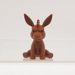 Brown Donkey Angry Little Animals -3D Printed