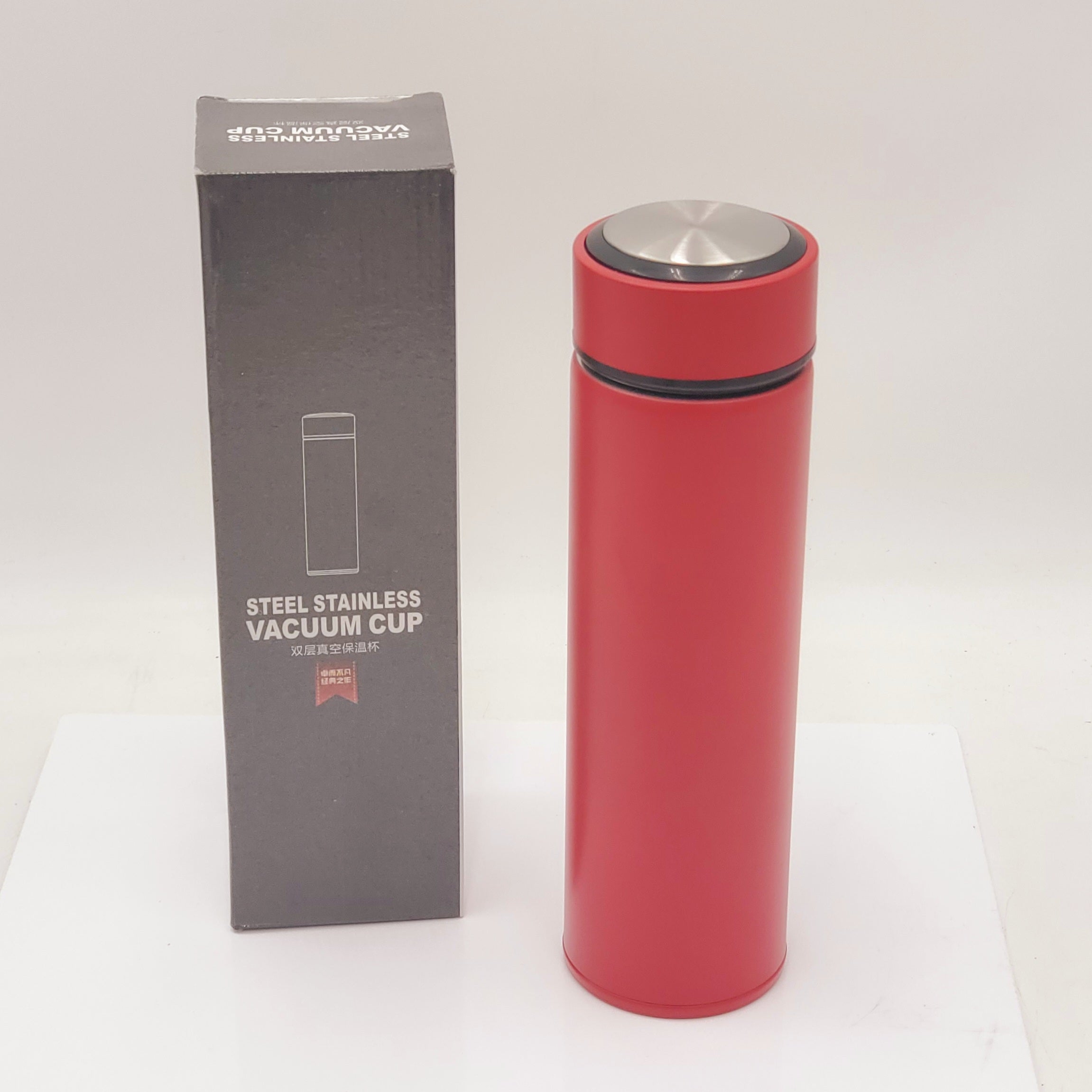 Red Vacuum Sealed Stainless Steel Tumbler