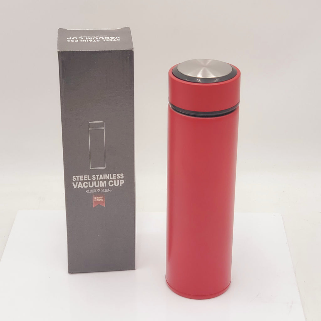 Red Vacuum Sealed Stainless Steel Tumbler