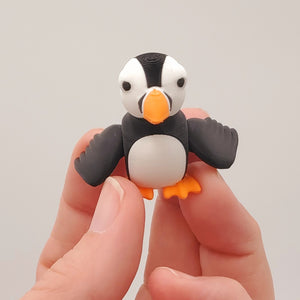 Puffin Bird Pocket Pet -3D Printed