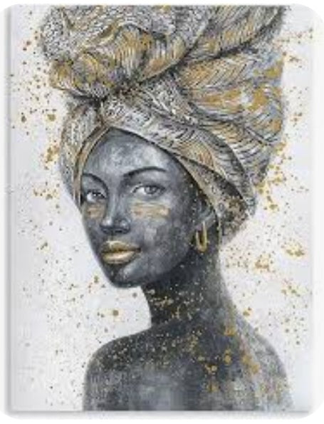 Woman Wall Art Decoration 12" x 16"