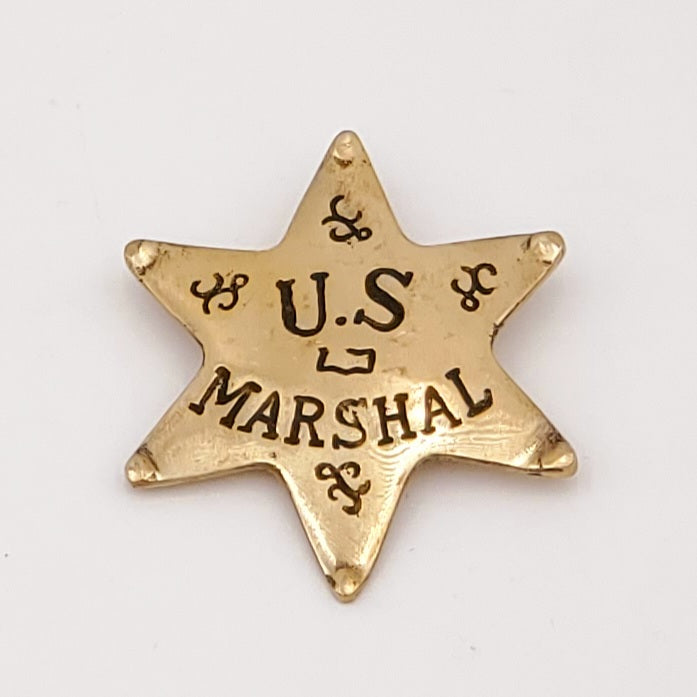 Metal U.S. Marshal Badge