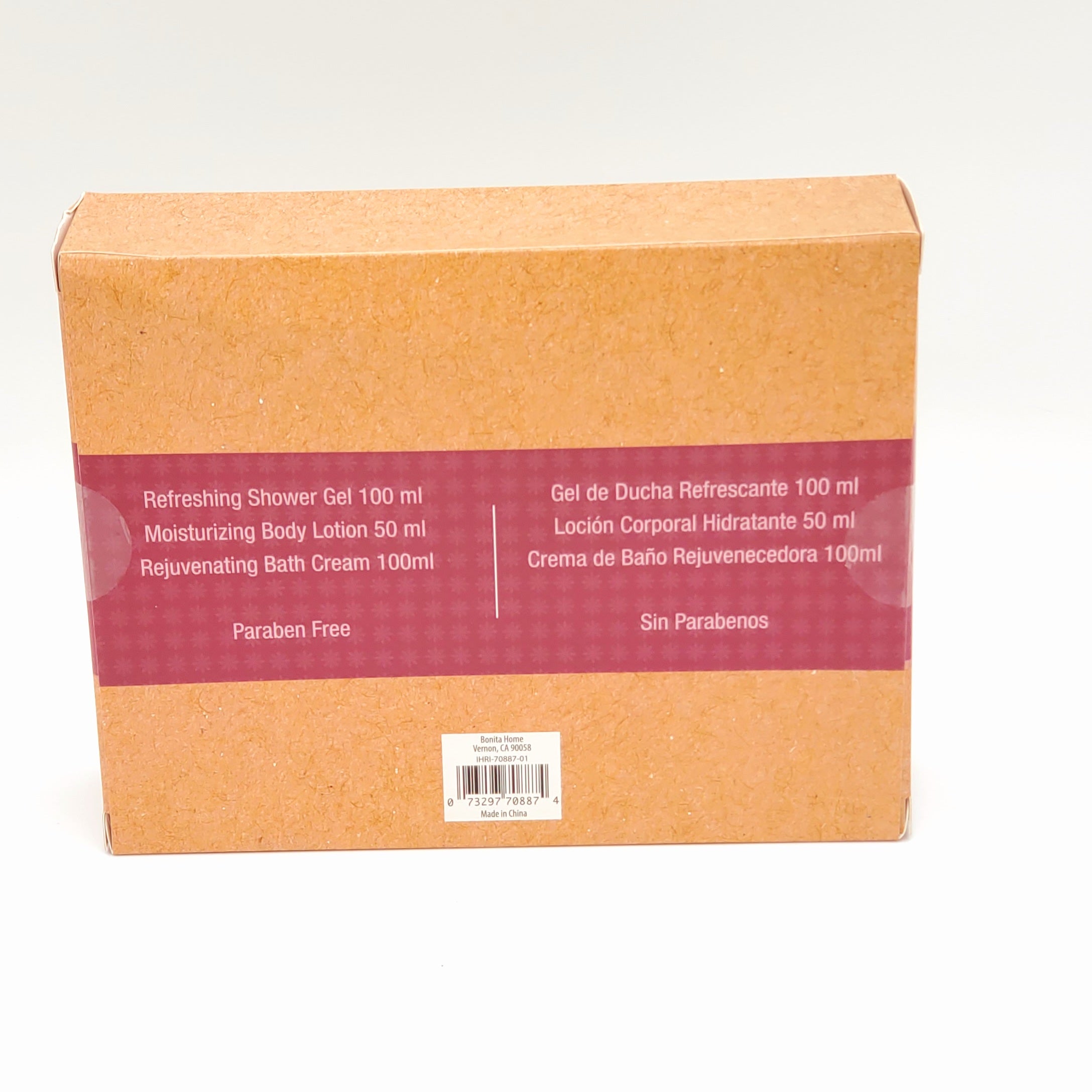 Bonita Care 3pc Bath Set