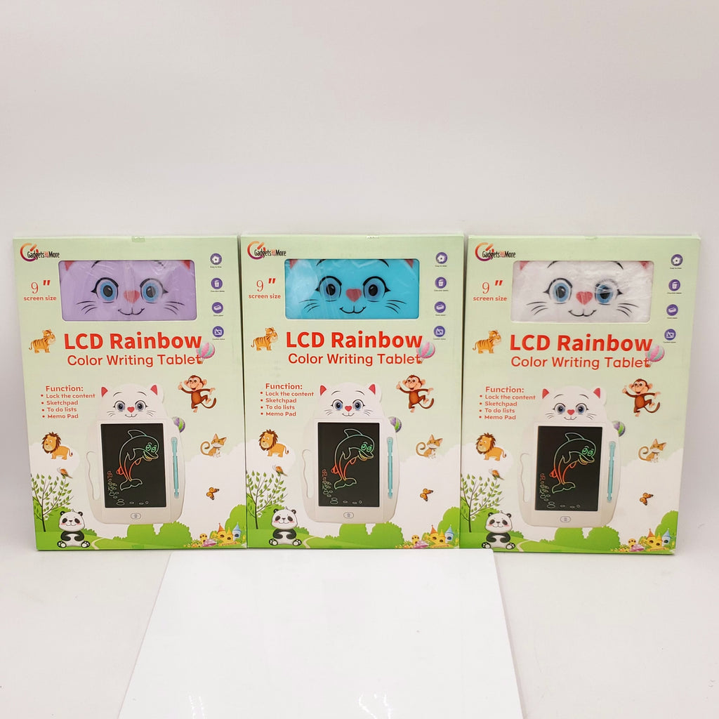 LCD Rainbow Color Writing Tablet