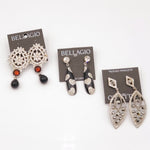 Vintage Bellagio Austrian Crystal Earrings Lot 10