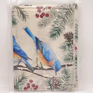 4 pc Placemat Set-Blue Bird Themed