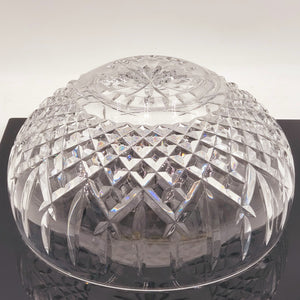 Crystal Lismore Cut Glass Bowl