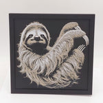 Sloth Wall/Shelf Decor 3D Printed