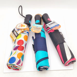 Rain&sun Auto Open Umbrella With Large 41"-42" Coverage
