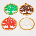 Christmas Tree of Life Ornaments-3D Printed